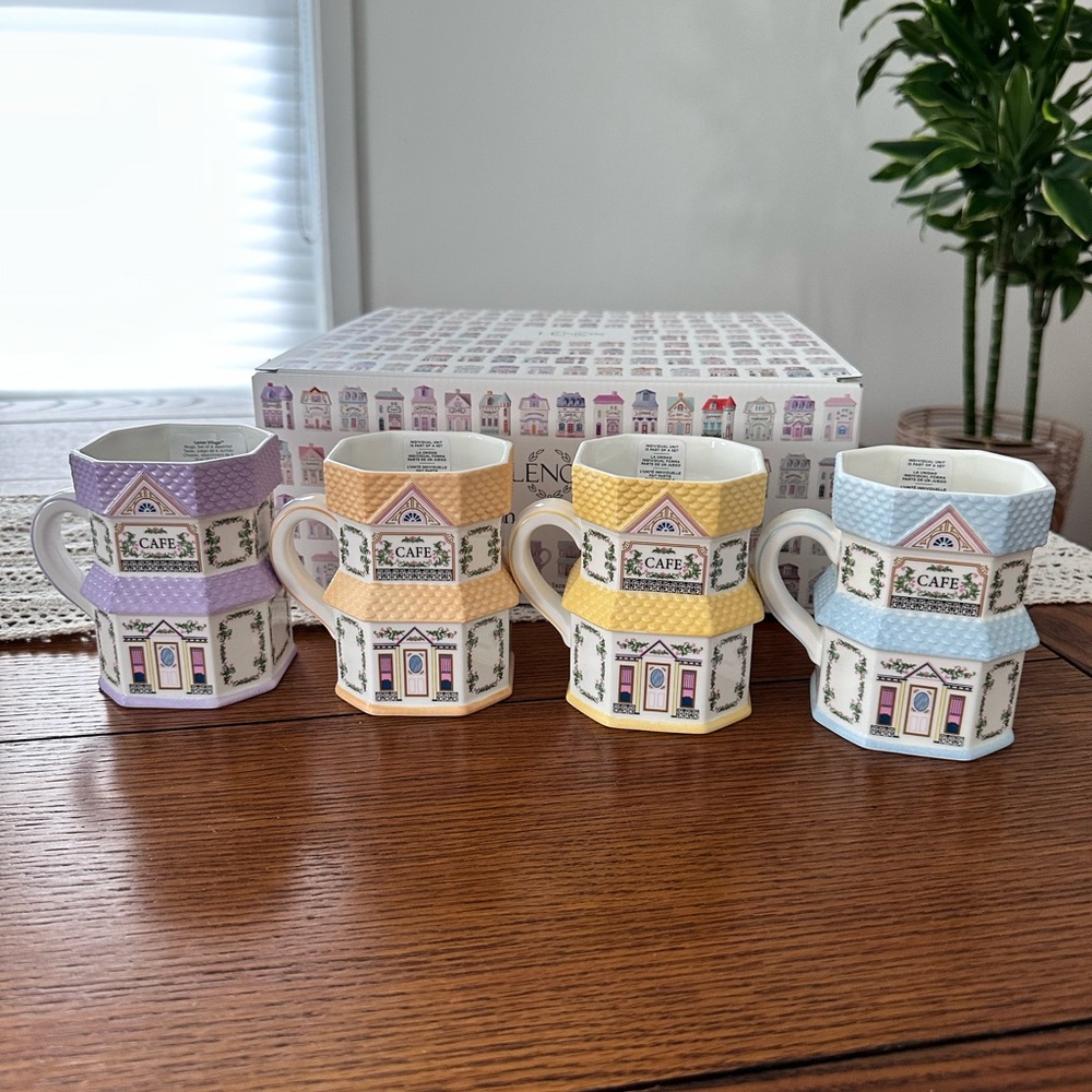 2026 Lenox Spice Village Mug Set 4 - Picture 3 of 8